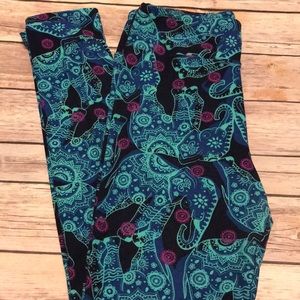One size lularoe elephant leggings